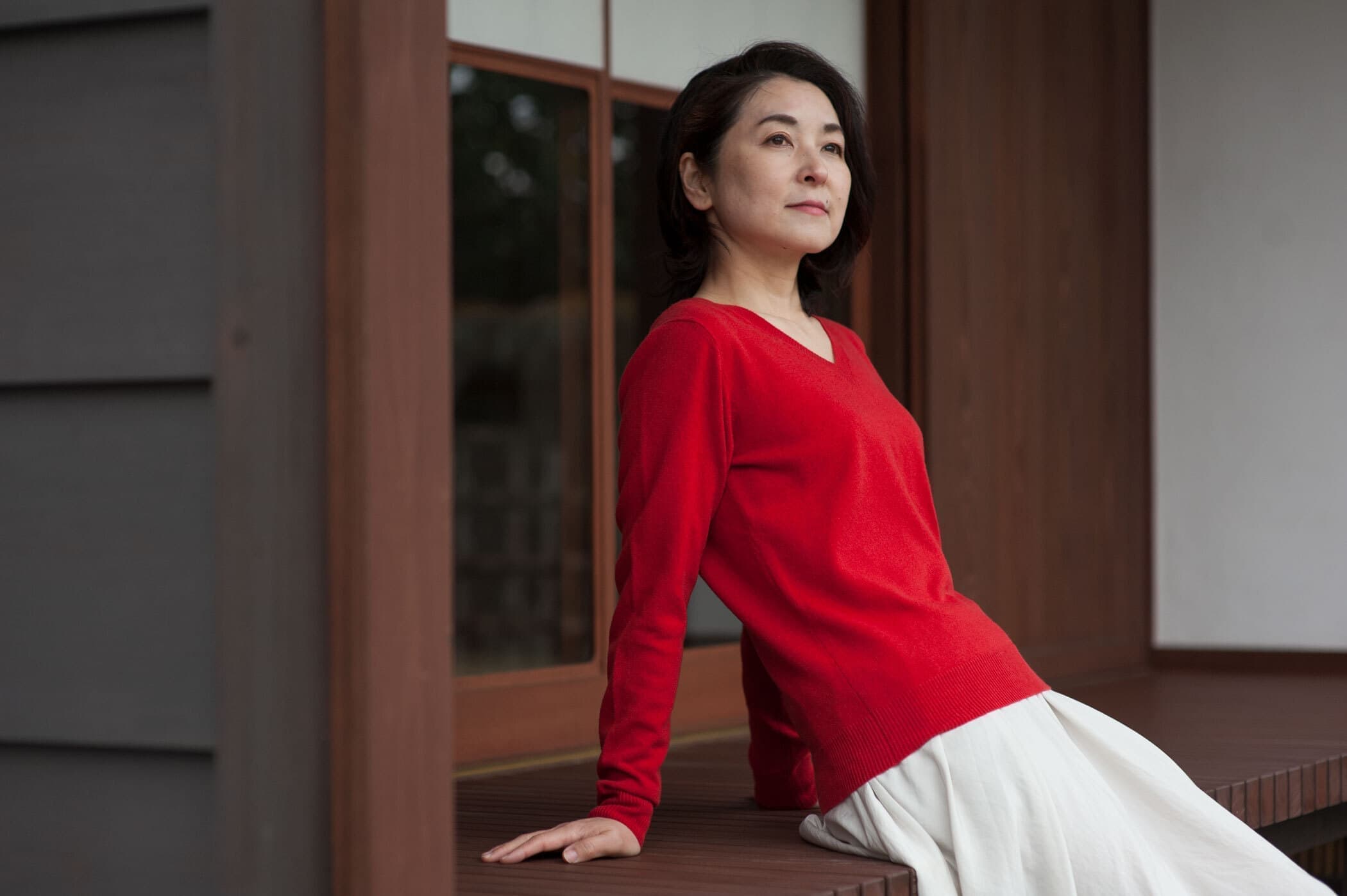 白田のカシミヤ松島にて