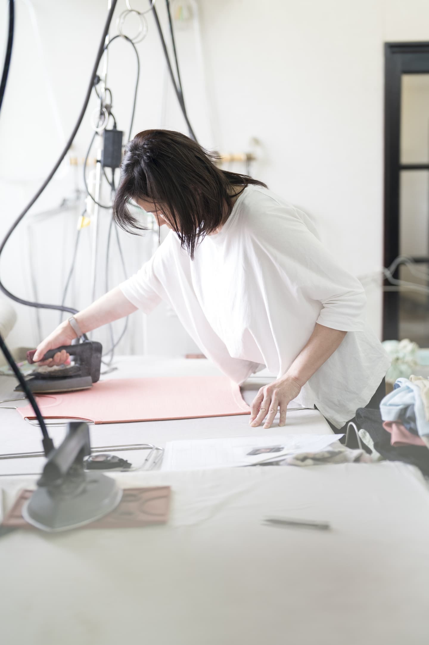 白田のカシミヤ手仕事