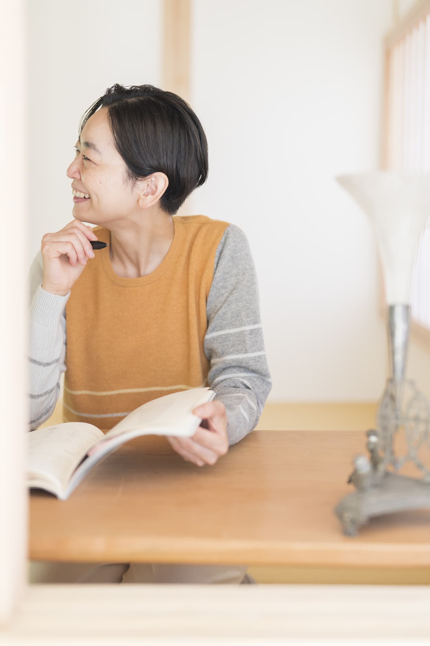 白田のカシミヤ手仕事